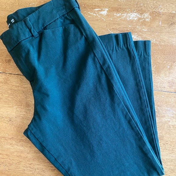 Forest green Old Navy Dixie pants - Picture 1 of 3